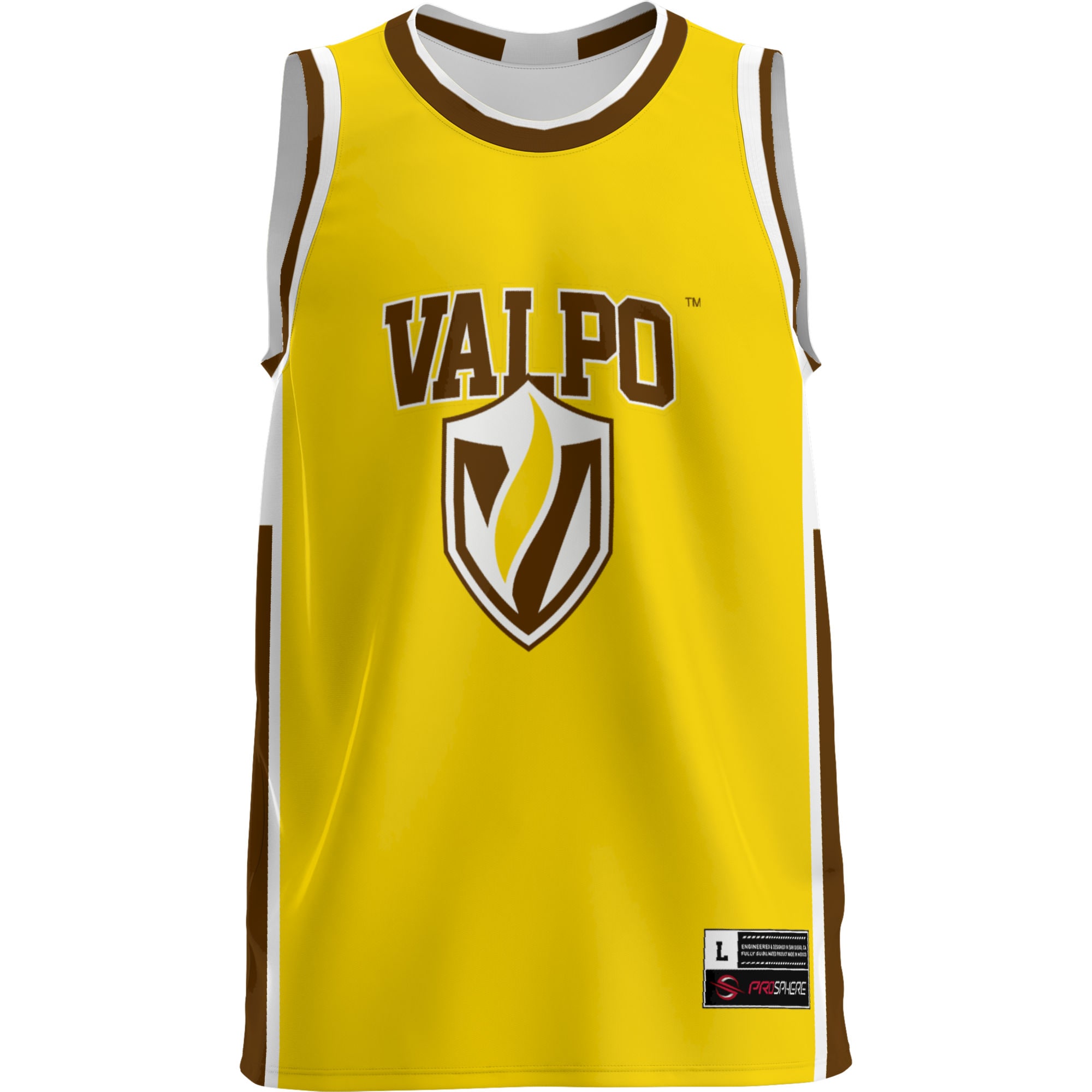 [DDG] Valparaiso University GameDay Greats Lightweight Basketball Jersey - Gold