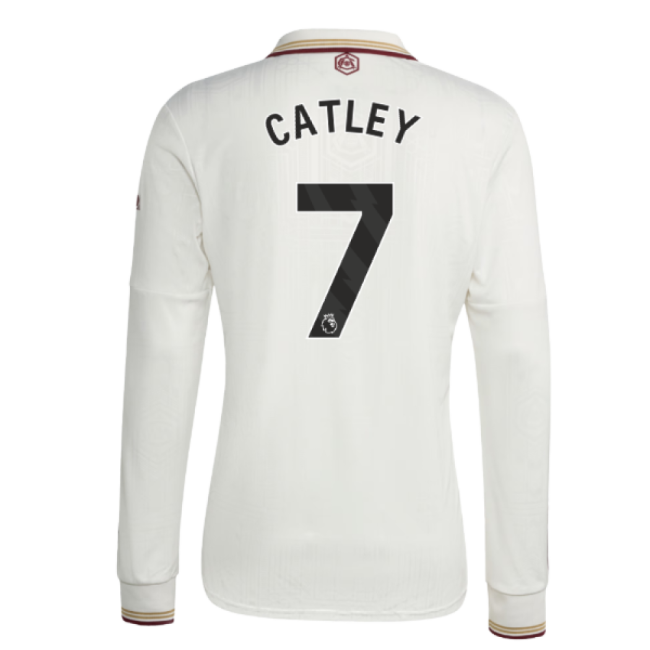 2025-2026 Arsenal Long Sleeve Third Shirt (Catley 7)