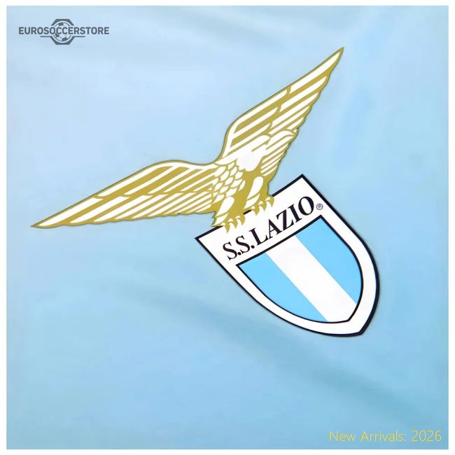Match-Day 2024-2025 Lazio Graphic Training Shirt (Ice Blue) (Crespo