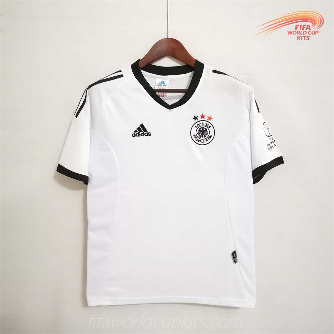 Germany 2002 World Cup Home Football Kit