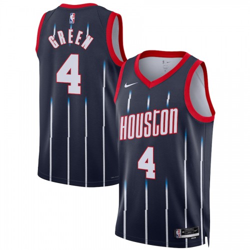 Green Houston Rockets #4 Nike Jersey - Economical Basketball Jersey