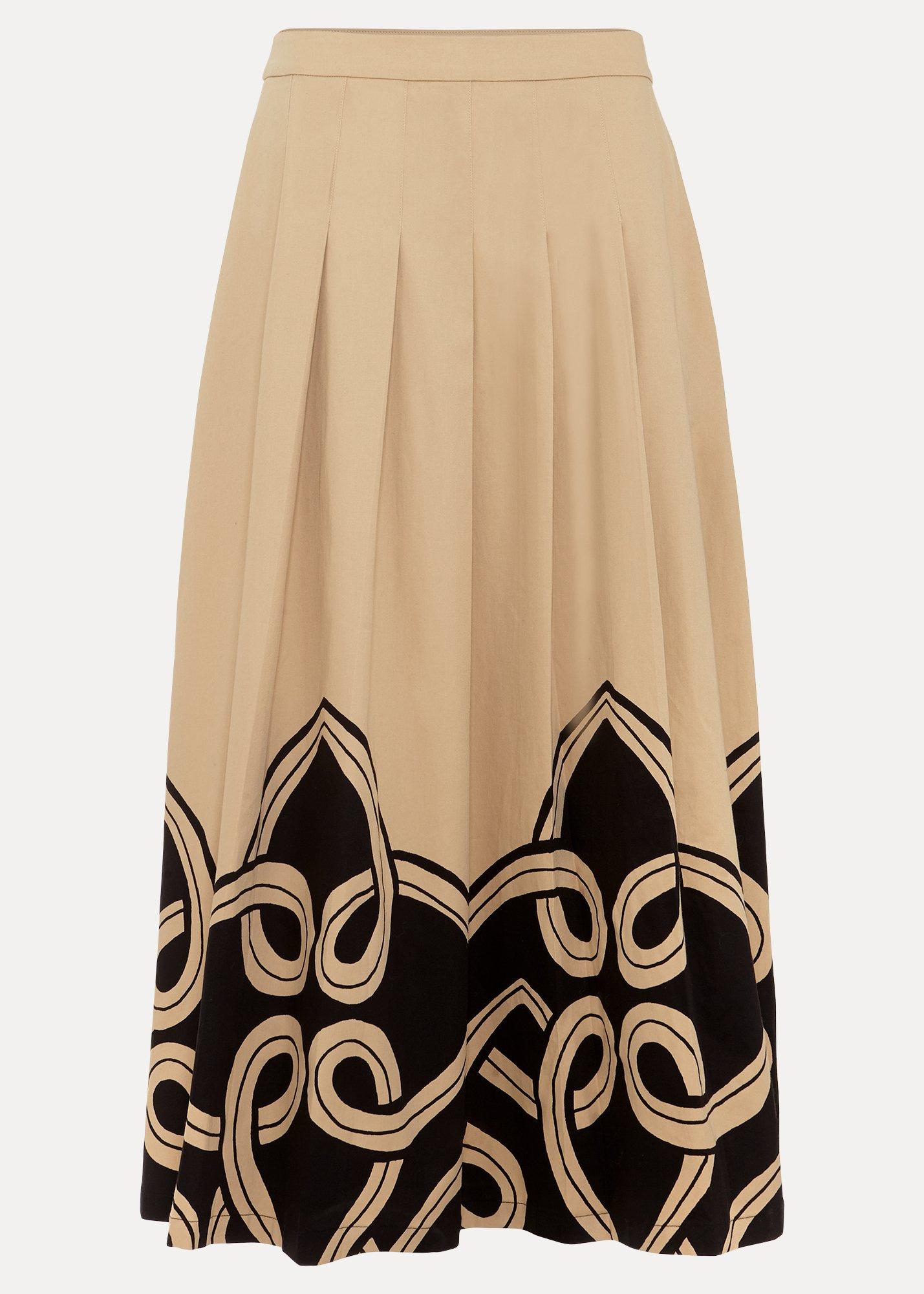 Sophia Print Skirt