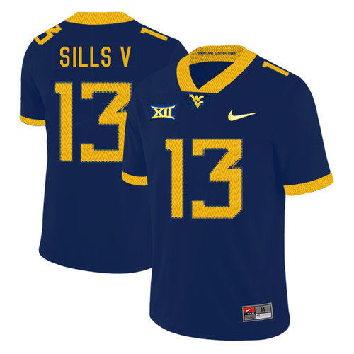 Men's None Game 2024 replica David Sills #13 away jersey Jersey