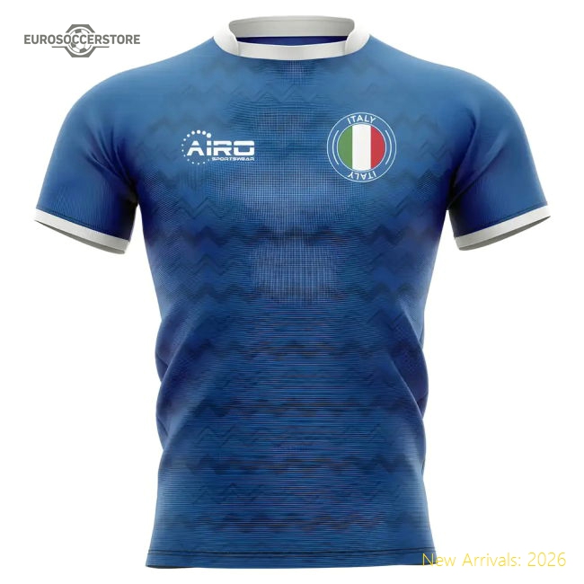 2025-2026 Italy Home Concept Rugby Shirt - Womens