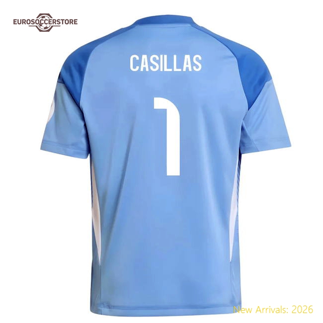 2025-2026 Football Team Kids Non-toxic Jersey Casillas Drycell