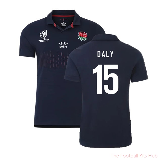 England RWC 2023 Alternate Classic Rugby Jersey (Daly 15)