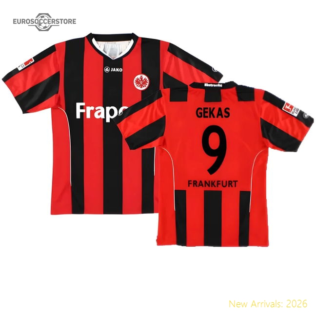 Match-Day Eintracht Frankfurt 2010-12 Home Shirt ((Very Good) S) (Gekas