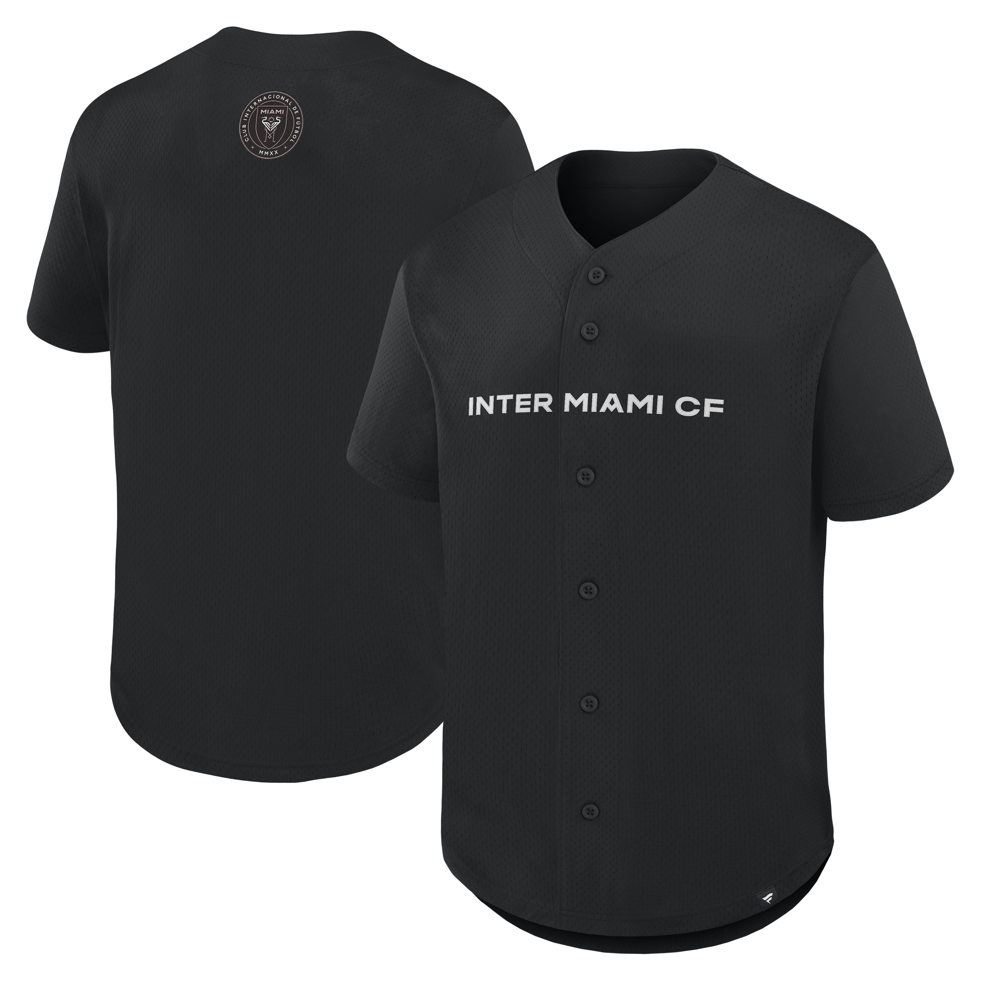 [SJH] Inter Miami CF Maximum Intensity Button-Up Jersey? - Black