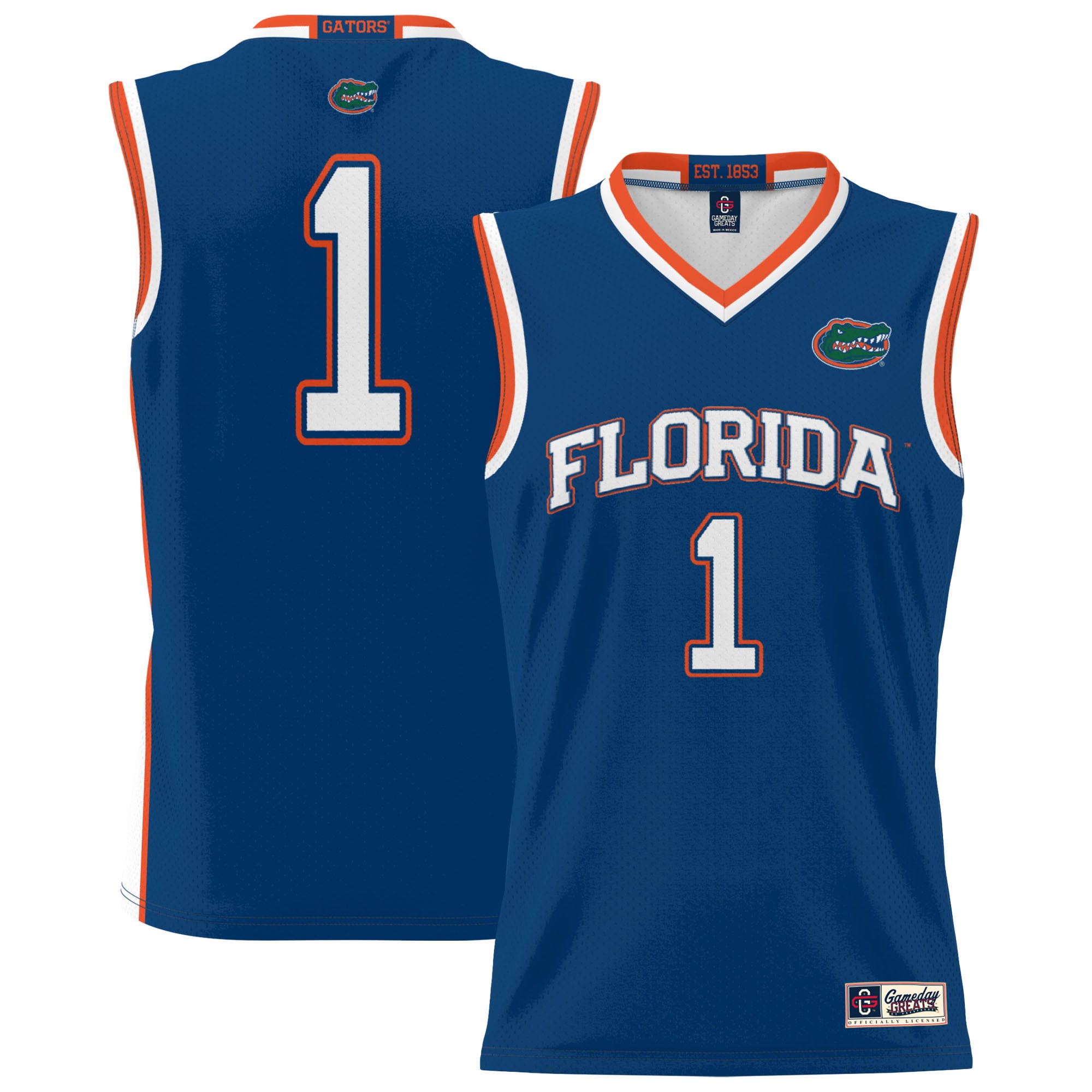 [NJP] Florida Gators GameDay Greats Youth Lightweight Basketball Jersey - Royal