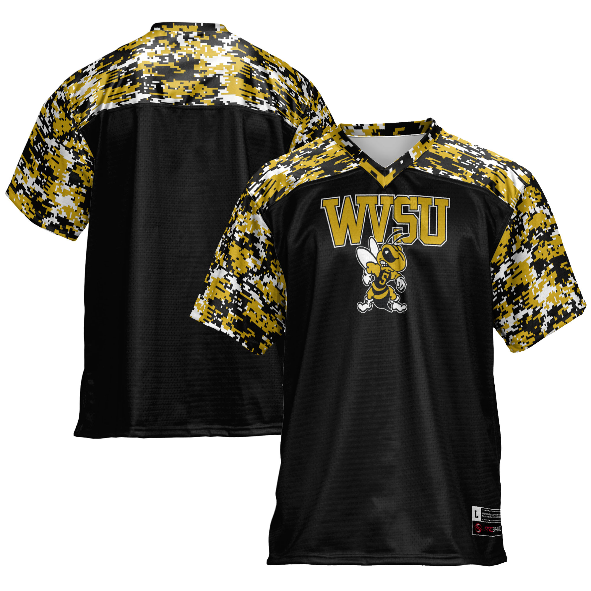 West Virginia State Yellow Jackets GameDay Greats 26/27 Football Jersey - Black