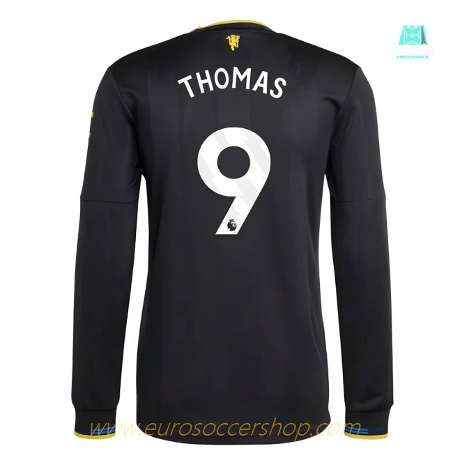 2025-2026 Man Utd Authentic Long Sleeve Third Shirt (Thomas 9)
