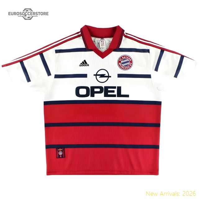 Bayern Munich 1998-00 Away Fan Version For Adults (Excellent) #7
