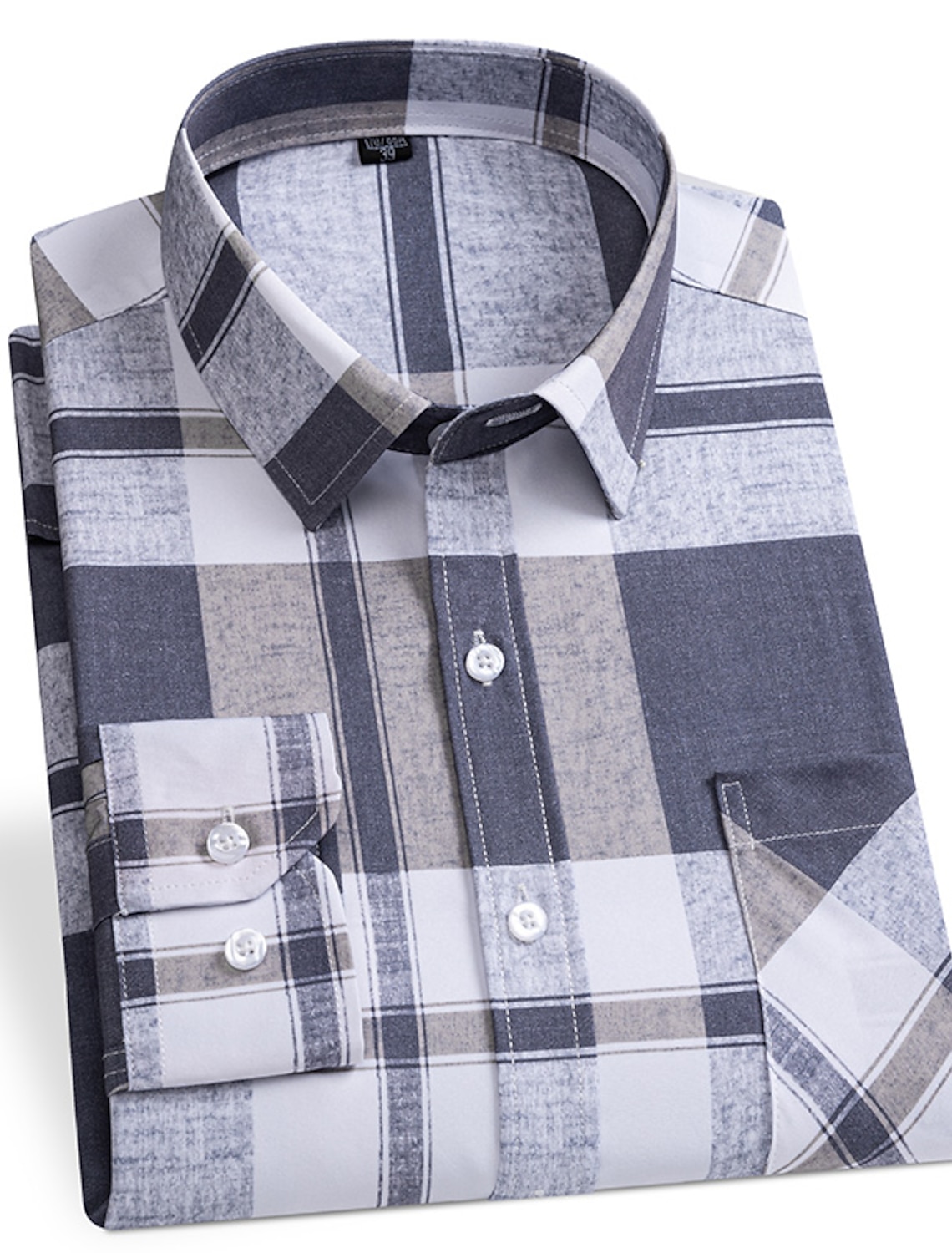 Men's Plaid / Striped / Chevron / Round Quinceañera & Sweet Sixteen Corporate Clothing Light Yellow Black Red Blue Long Sleeve Turndown All Seasons Clothing Apparel Buckle