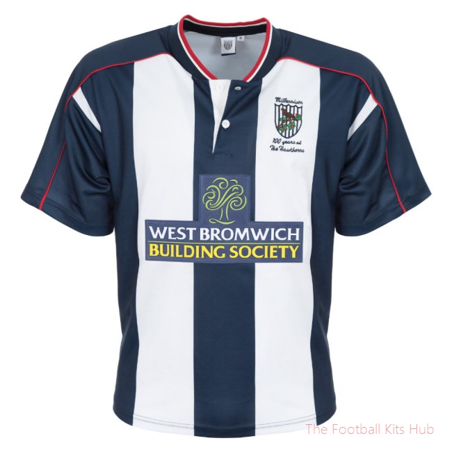 Premium WBA West Bromwich Albion 2001 Home Shirt (Mcinnes 4)