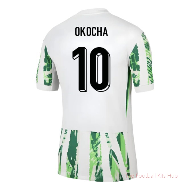 2025-2026 Nigeria Womens Team Away Shirt (Unisex) (Okocha 10)
