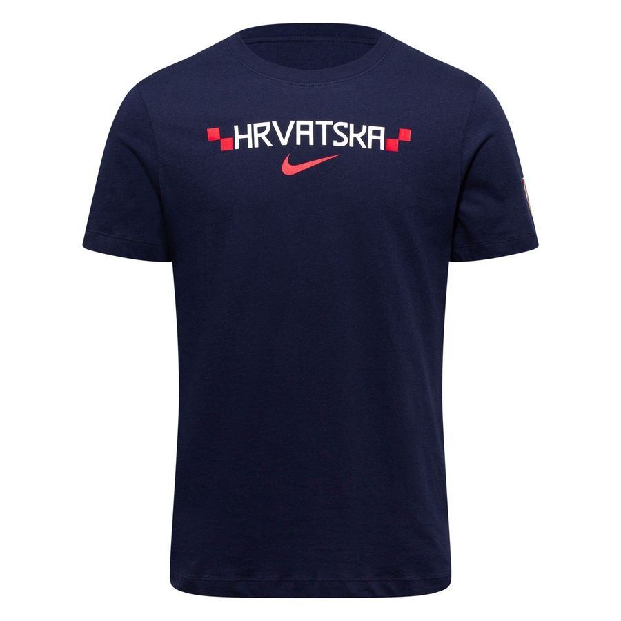 [EFKS] 2026 Croatia Graphic World Cup Obsidian/White/University Kids Red Jersey T