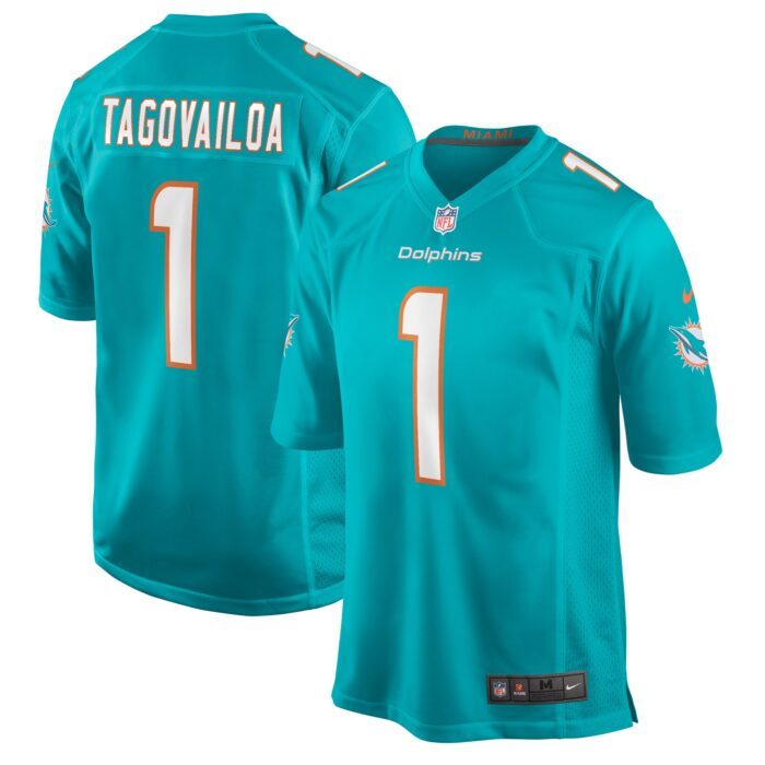None Men's MIA Dolphins Victory High-Quality Jersey for NFL Fans