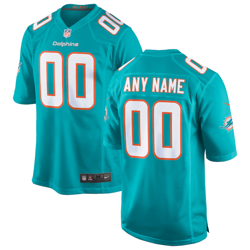 None  MIA Dolphins Officially Licensed Authentic Jersey Game Day Wear