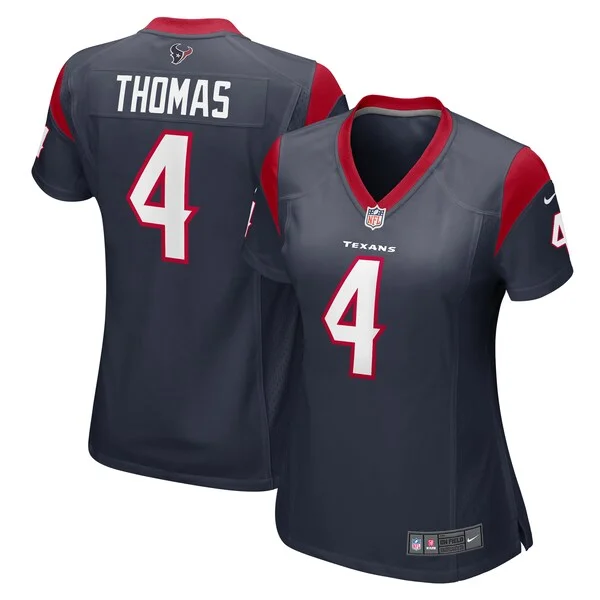 None Tavierre Thomas Game Jersey - Navy | NFL Player Jersey | NFL Foot