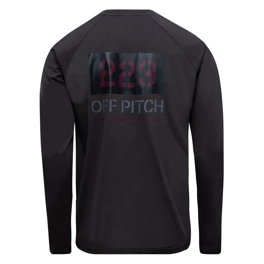 Halo T Shirt L/s Graphic Halo X Dbu Jet Black Supporter Version