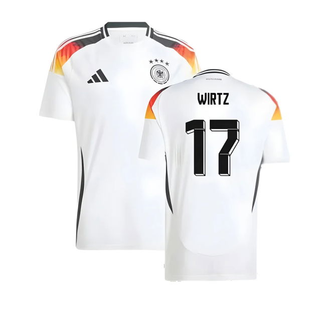 Germany Soccer Team Fan Shirt - Adults Version (Wirtz 17)