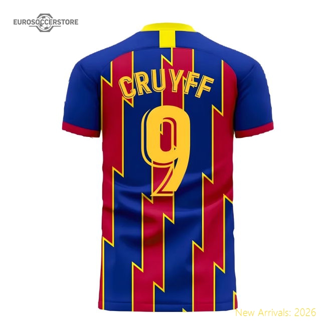 Match-Day Catalonia 2025-2026 Home Concept Football Kit (Libero) (Cruyff
