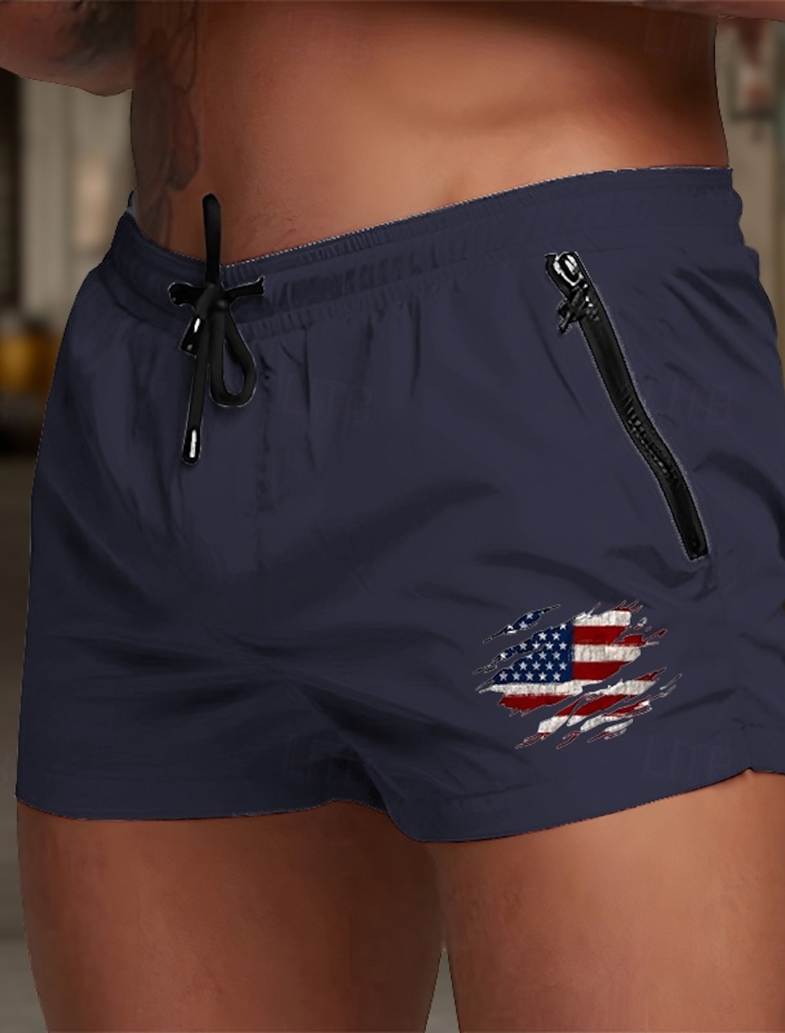 Men's Board Shorts Swim Shorts Swim Trunks Drawstring with Mesh lining Elastic Waist Coconut Tree Comfort Quick Dry Short Holiday Beach Weekend Fashion Casual Black White Micro-elastic
