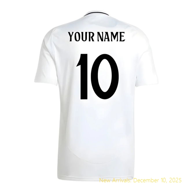 2024-2025 Real Madrid Home Shirt - Performance Kit - Elite, Supporter...
