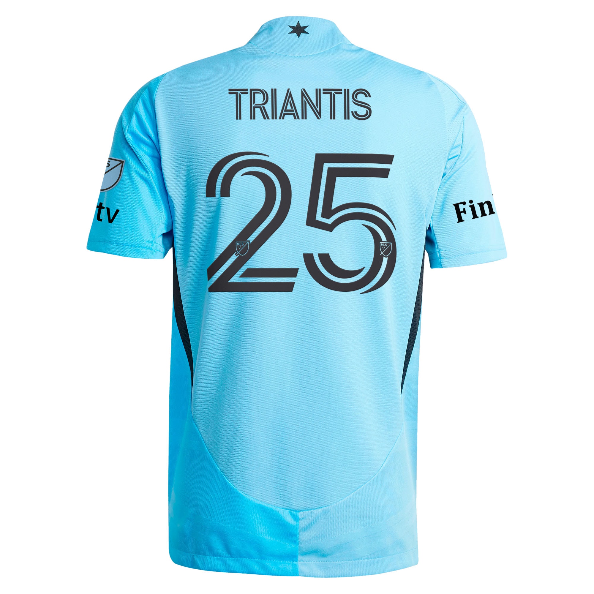 [SJH] Nectarios Triantis Minnesota United FC 2025 CONVERGENCE On-Field Authentic Jersey - Blue