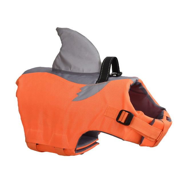 French Bulldog Frenchie Shark Life Vest Summer Reflective Swimwear Durable Dog Item