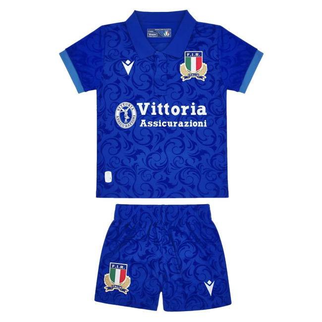 Italy Children 2024 Home Jersey Shirt Football Fan Football Fan Supporter Collection