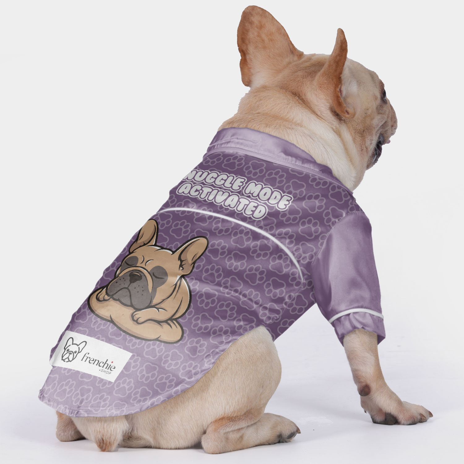 Snuggle Mode Activated - Warm Pajamas For French Bulldog Pet Gear
