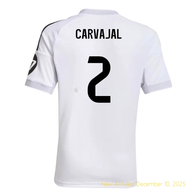 2025-2026 Real Madrid RM Durable Home Shirt (Kids) (Carvajal 2)