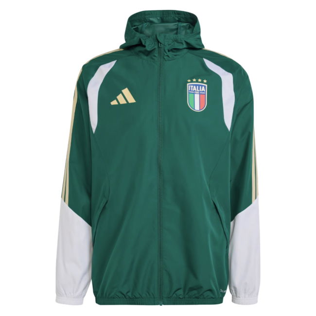 Durable 2026-2027 Italy Jacket With Retro Design - Defensive Masters