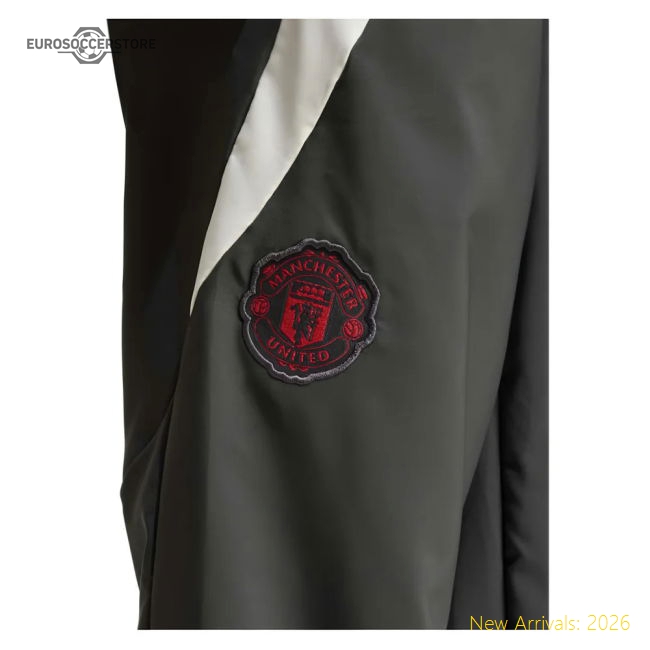 2024-2025 Man Utd EU Presentation Pants Authentic Carbon