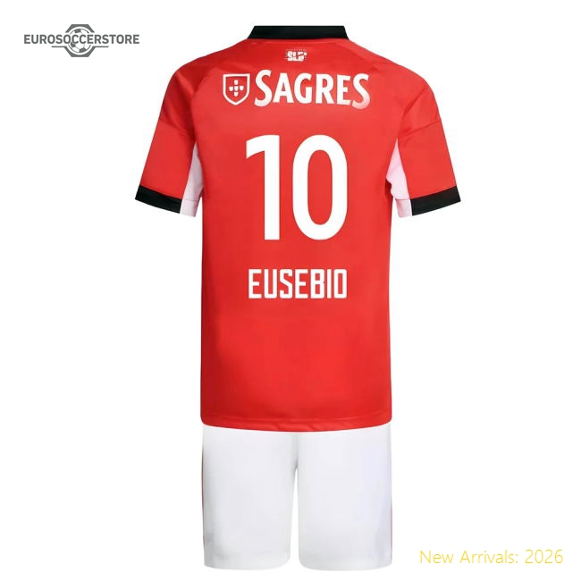Football Team Youth Safe Eusebio Jersey 2025-2026 Machine-washable
