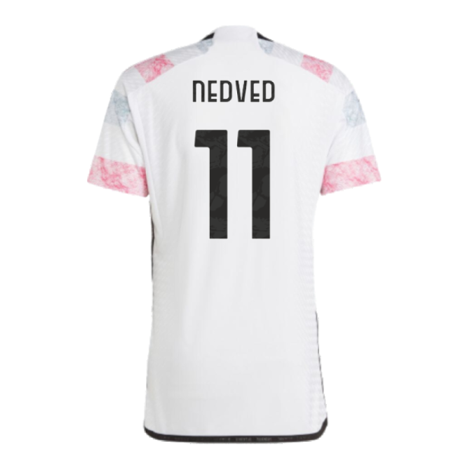 Juve 2023-2024 Away Soccer Jersey (NEDVED 11) | Sale Price