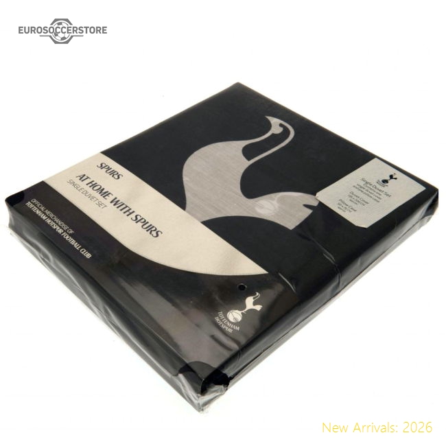 Authentic Tottenham Hotspur Fc Pulse Single Duvet Set - Premium
