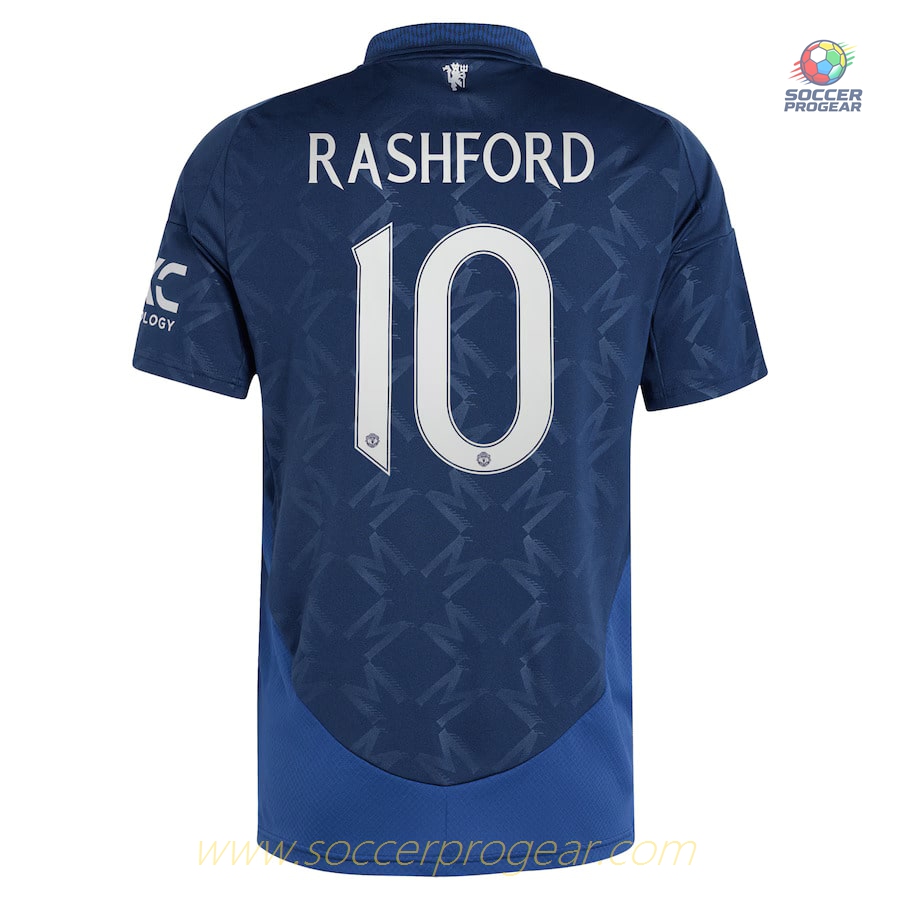 Manchester United Away Child Kit Team Jersey 2024-2025 Season Rashford