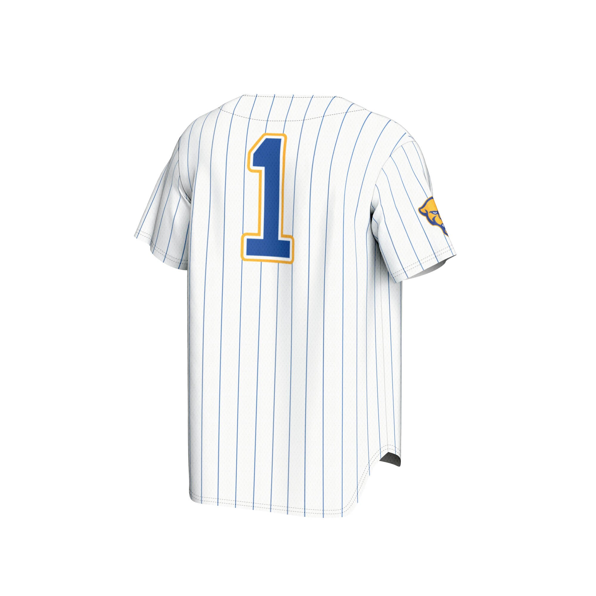 [NJP] Pitt Panthers GameDay Greats Youth Lightweight Baseball Jersey - White