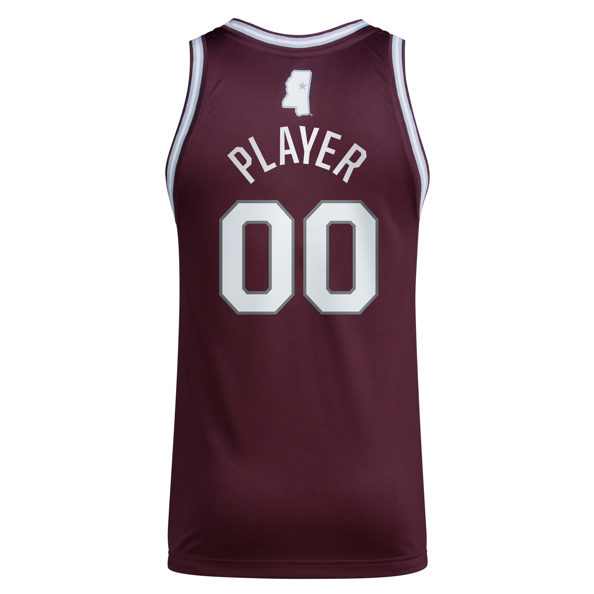 Mississippi State Bulldogs adidas Pick-A-Player NIL Men's Basketball Jersey - Maroon