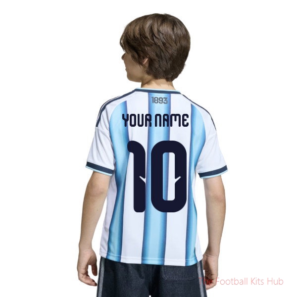 Matchday Argentina 2026-2027 Home Shirt (Kids) (Your Name)