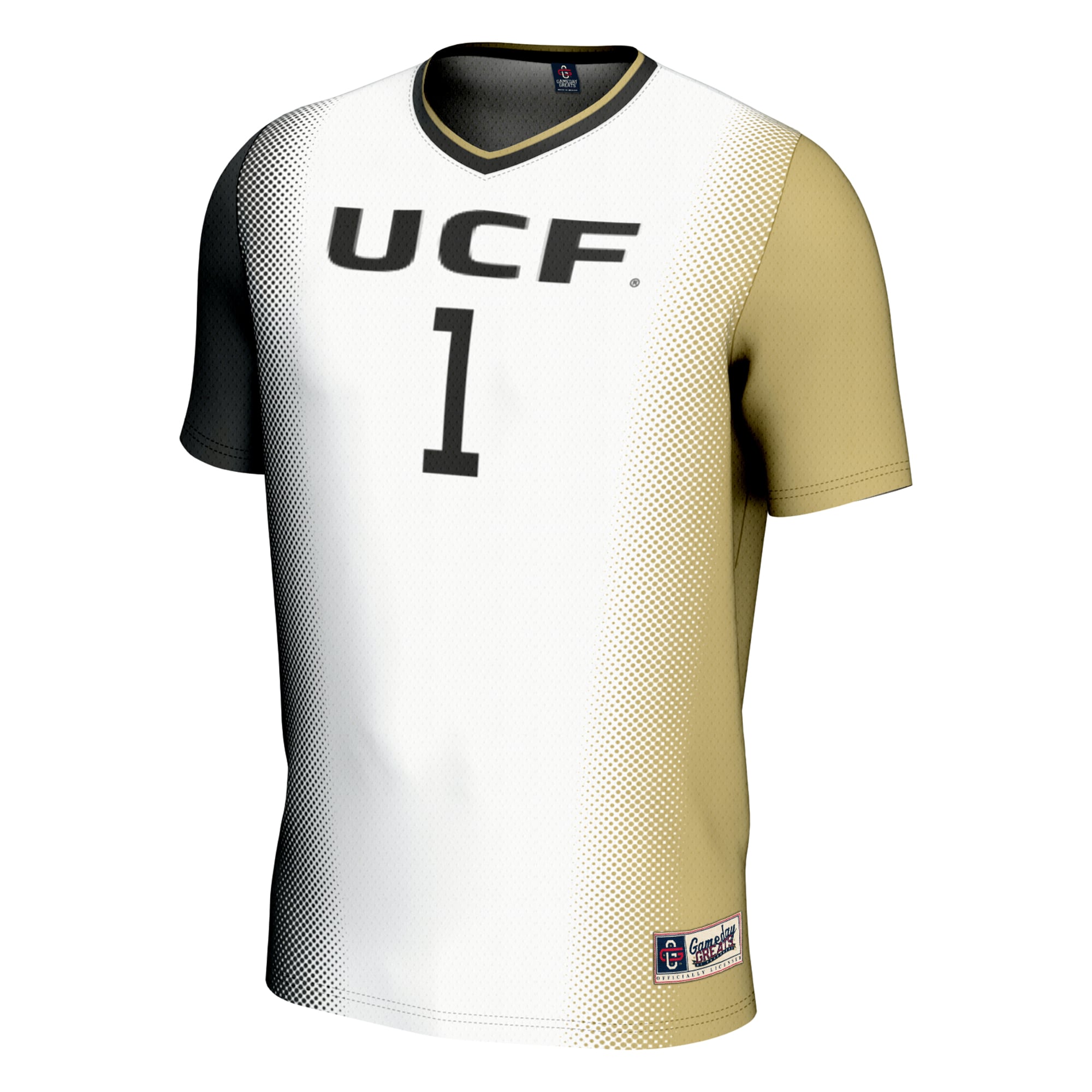 [ESK] UCF Knights GameDay Greats Unisex Lightweight Women's Soccer Jersey - White