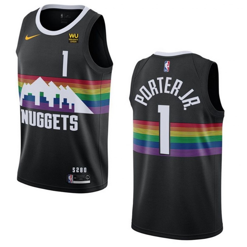 Classic Denver Nuggets 1 Black Jersey - Basketball Fan Gear