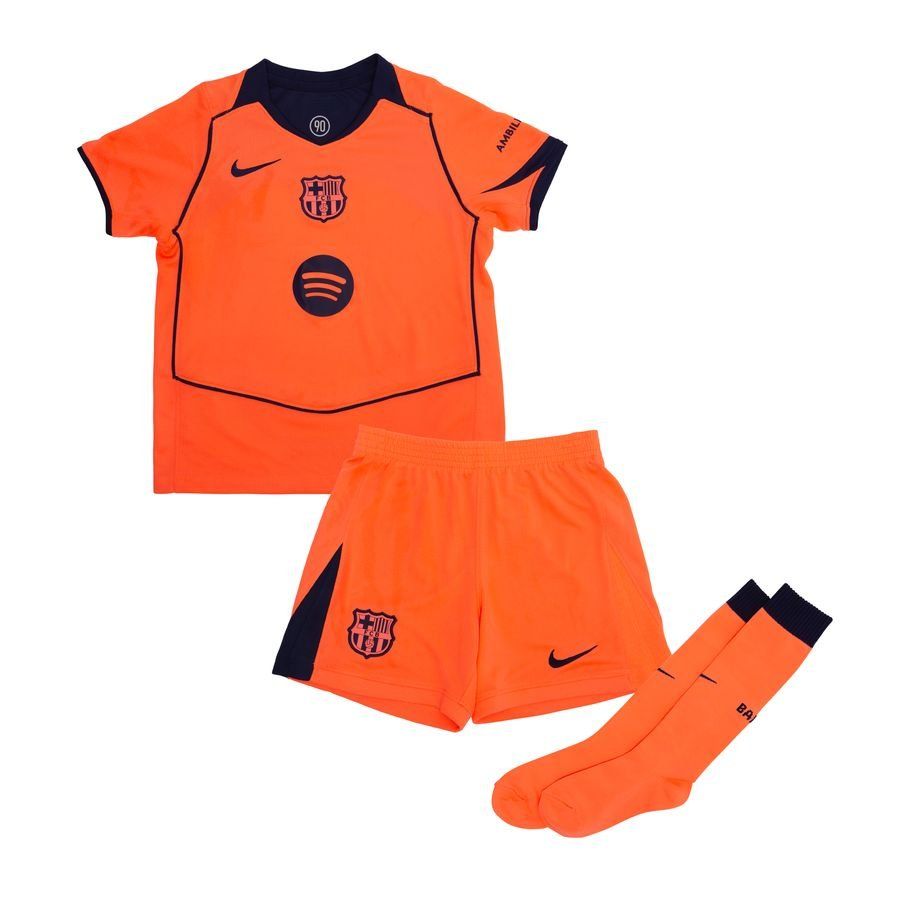 Barcelona 3rd Shirt 2025/26 Mini Kit Kids In Multiple Adult Sizes