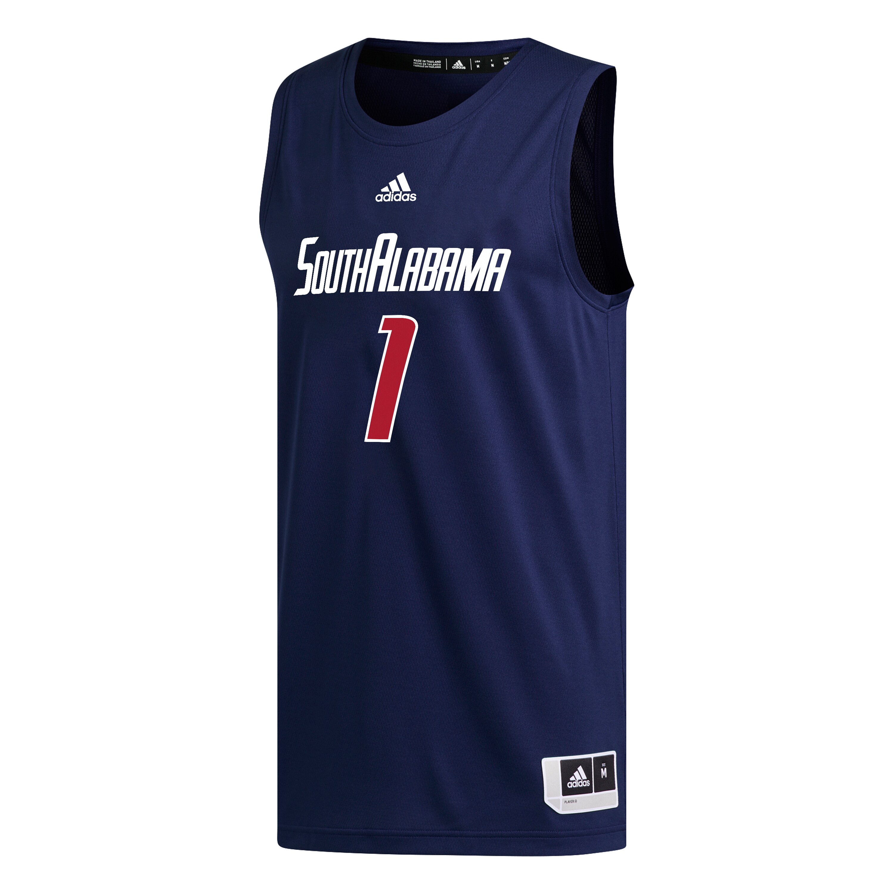 [NJP] South Alabama Jaguars Replica Basketball Jersey - Navy