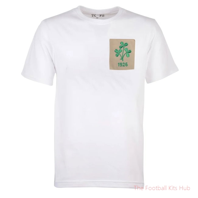 Republic of Ireland Shamrock 1926 White T-Shirt