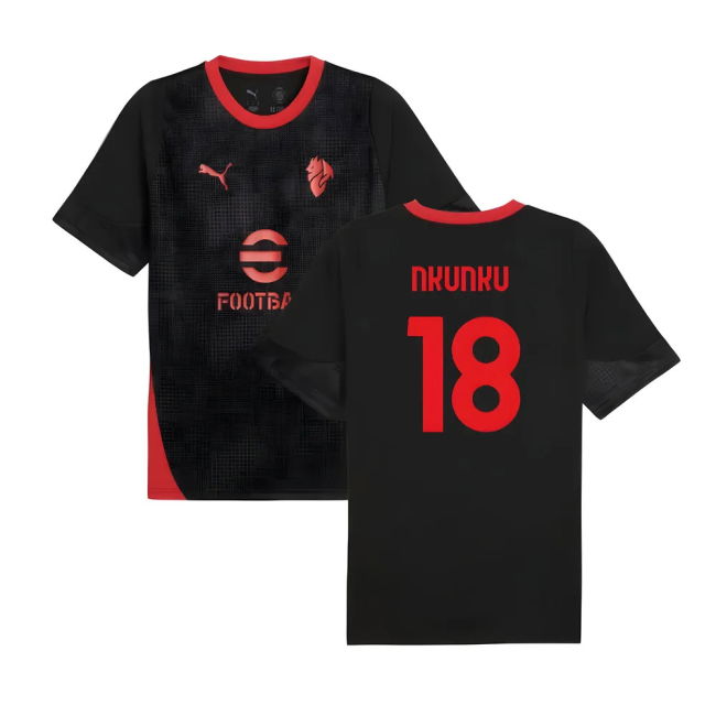 Authentic Acm Workout Shirt Nkunku 1 #8 2025-2026 Season (v2)
