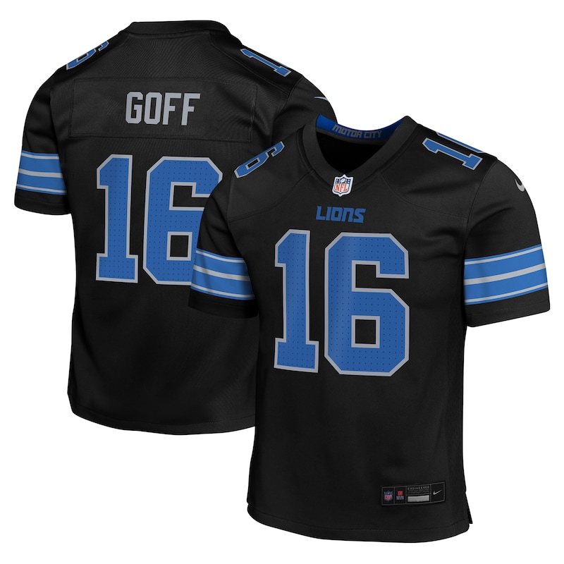 None Jared Goff DET Lions Powerful Budget-Friendly Jersey Game Day Wea