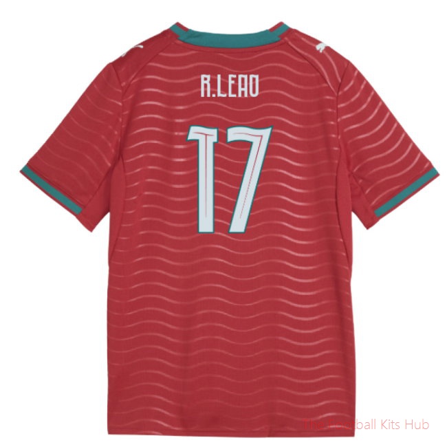 2026-2027 Portugal Home Shirt (Kids) (R.Leao 17)